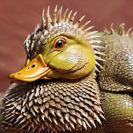 01960-777154276-_lora_r3psp1k3s_0.65_ duck made of r3psp1k3s, reptile skin, spines,.png